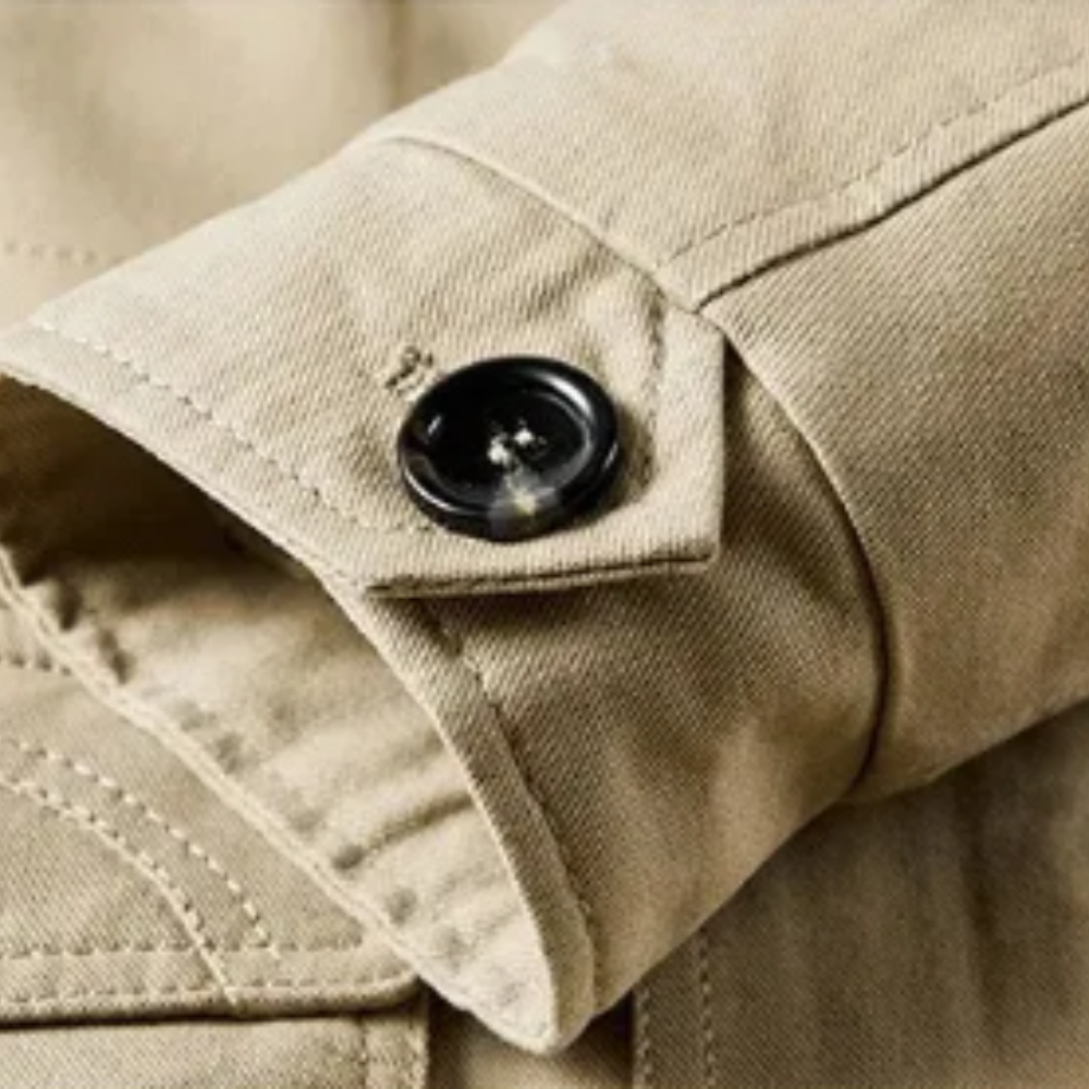 Elegante und gepolsterte Winterjacke