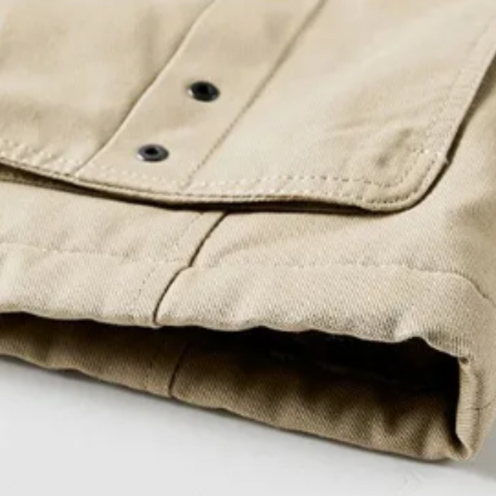 Elegante und gepolsterte Winterjacke