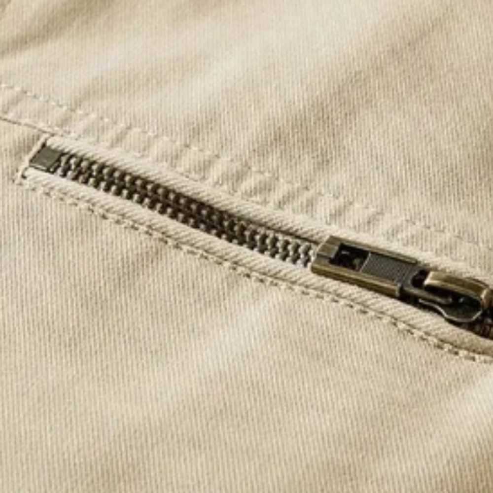 Elegante und gepolsterte Winterjacke