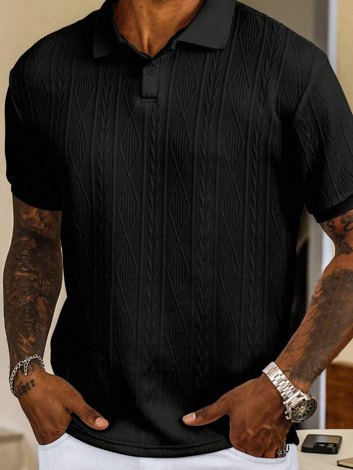 GIANNI | CASUAL POLO SOMMER MIT KNÖPFEN