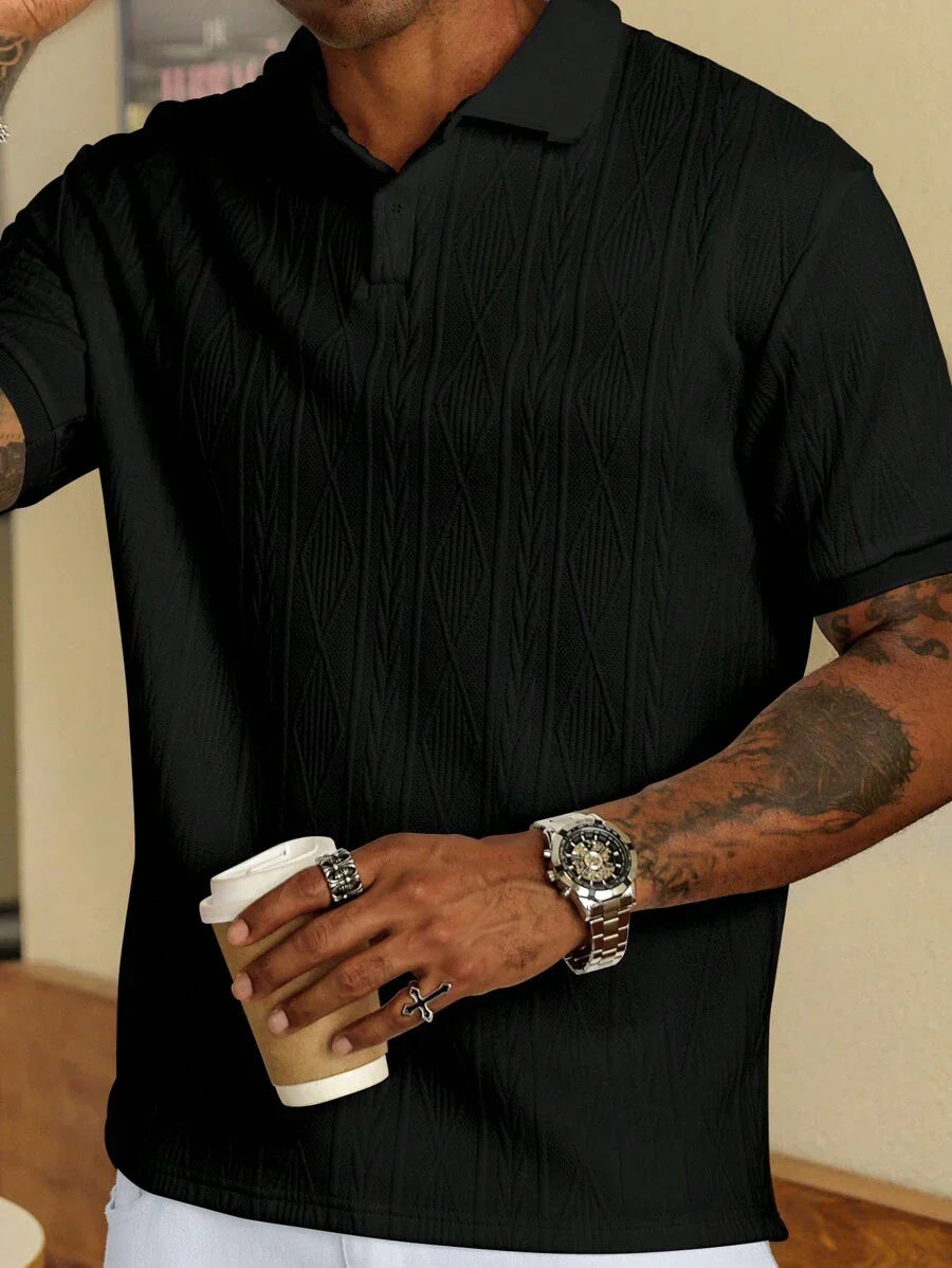 GIANNI | CASUAL POLO SOMMER MIT KNÖPFEN