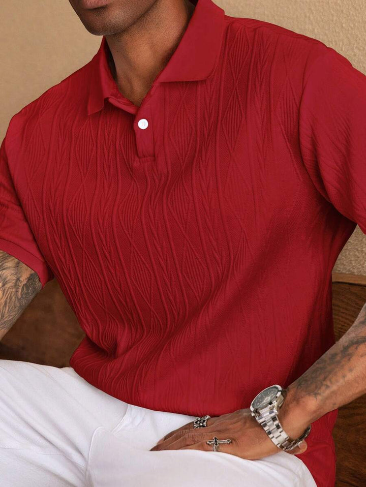 GIANNI | CASUAL POLO SOMMER MIT KNÖPFEN