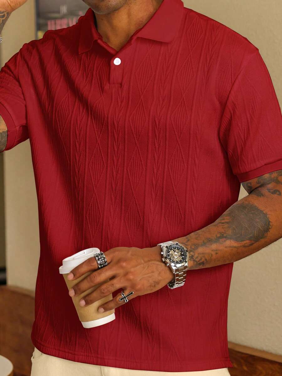 GIANNI | CASUAL POLO SOMMER MIT KNÖPFEN