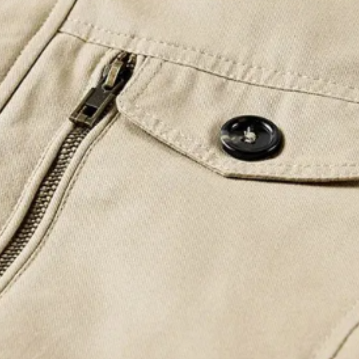 Elegante und gepolsterte Winterjacke