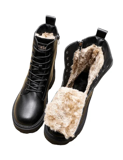 Andrea™ | Winterstiefel aus Leder
