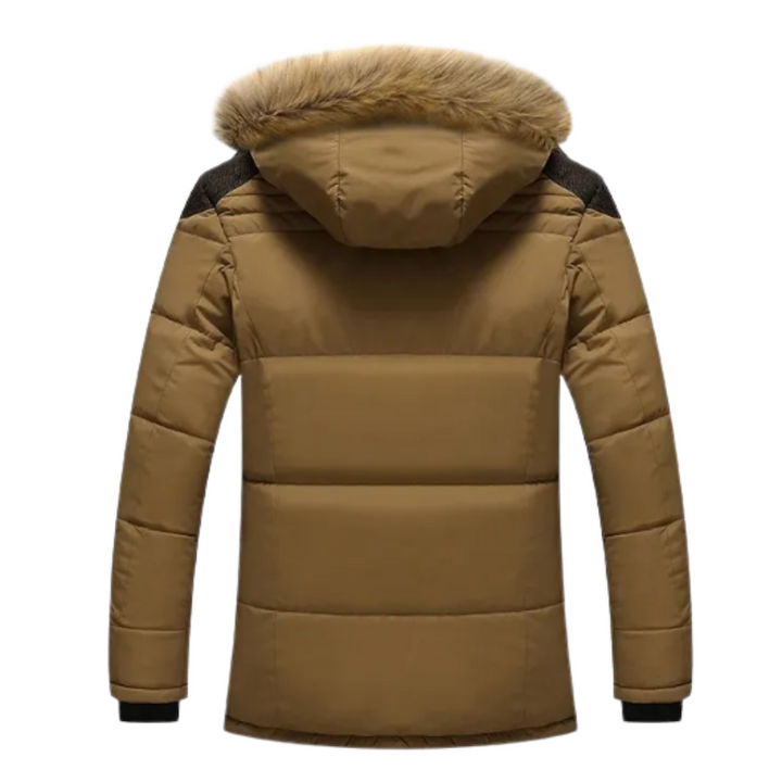 Elegante Winterjacke aus gestepptem Fleece