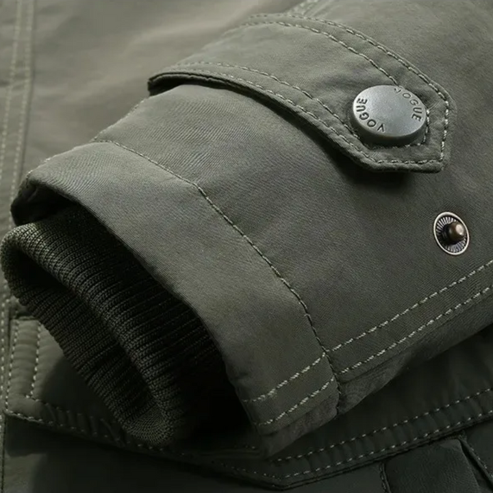 Elegante und gepolsterte Winterjacke