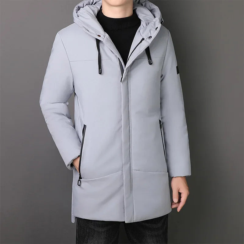 Elegante lange Jacke für Herren