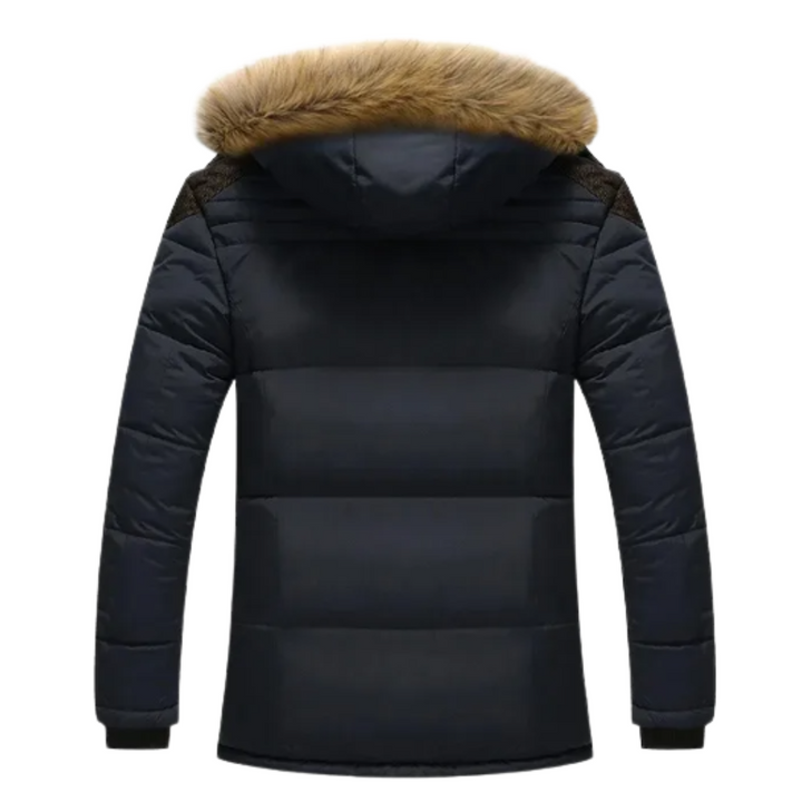 Elegante Winterjacke aus gestepptem Fleece