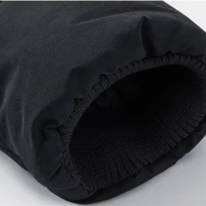 Elegante gesteppte Fleecejacke