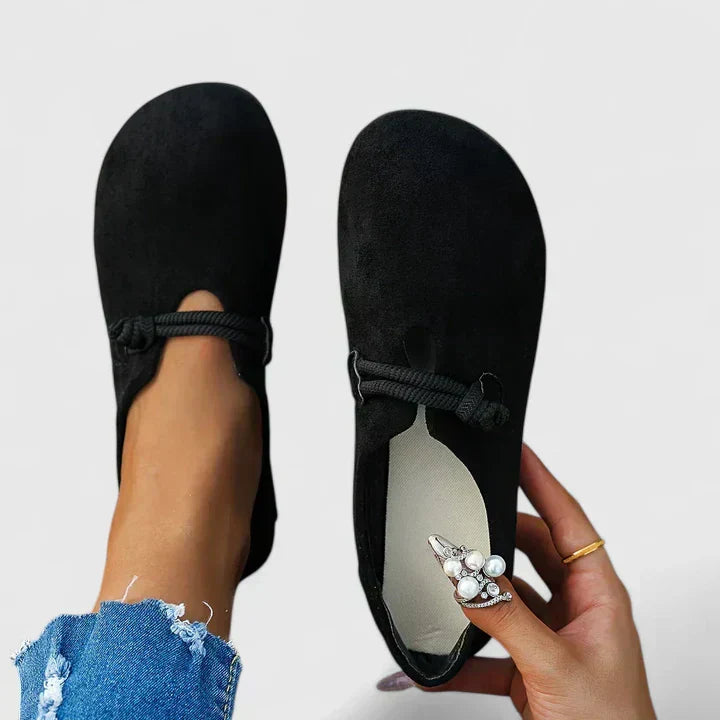 Isie | Wildleder Slip-On Ballerinas
