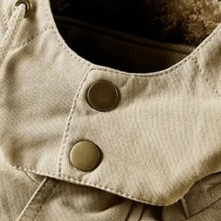 Elegante und gepolsterte Winterjacke