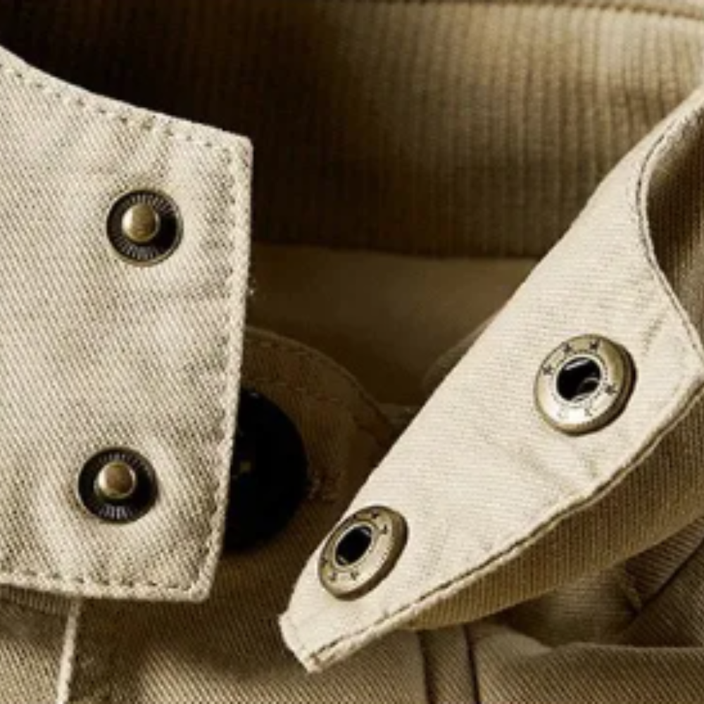 Elegante und gepolsterte Winterjacke