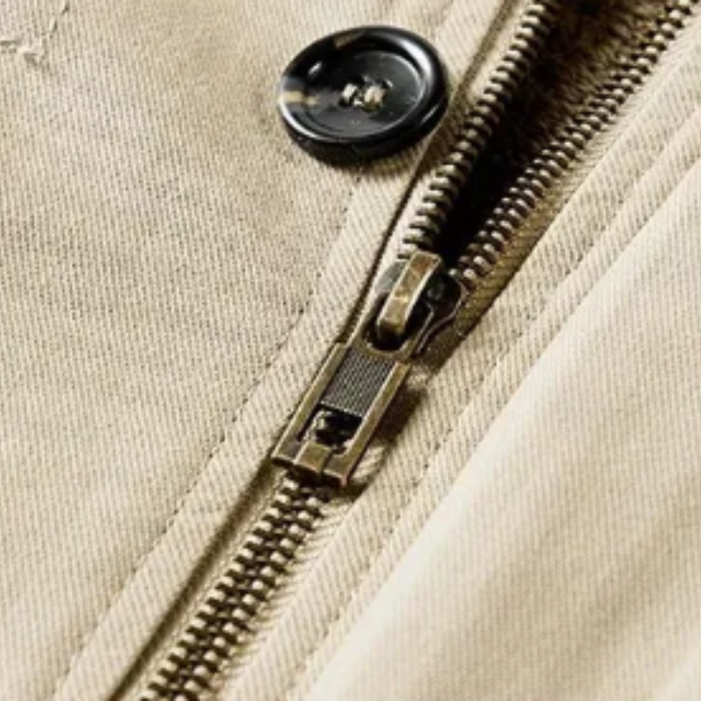 Elegante und gepolsterte Winterjacke