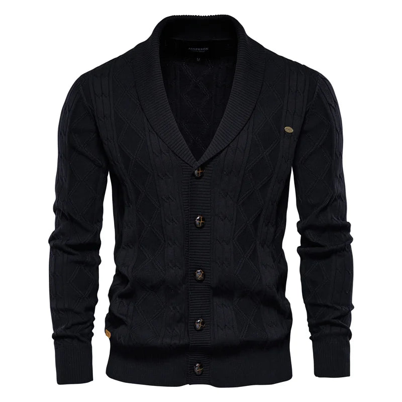 Koelman | Herren-Cardigan mit Knopfverschluss