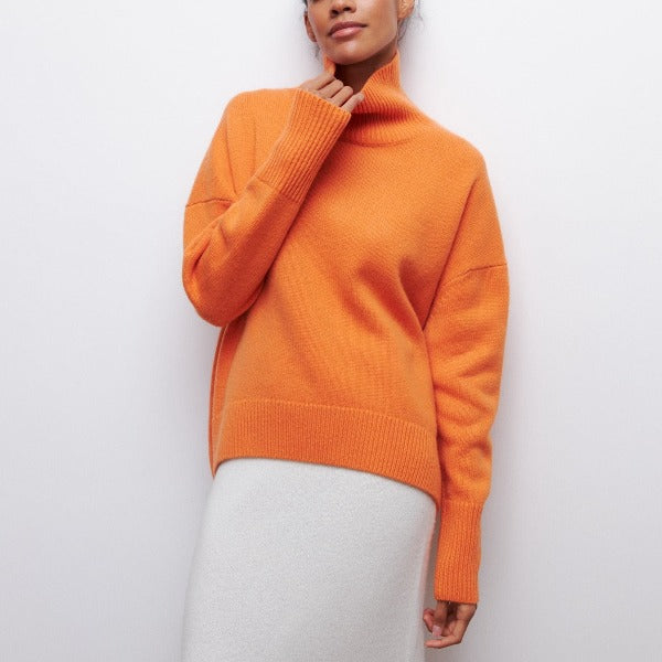 Noa | Eleganter Rollkragenpullover mit luxuriösem Design