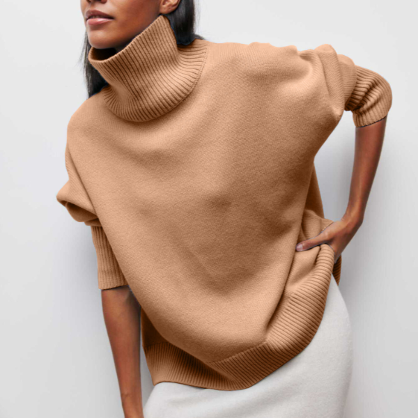 Noa | Eleganter Rollkragenpullover mit luxuriösem Design