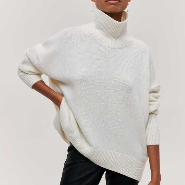 Noa | Eleganter Rollkragenpullover mit luxuriösem Design