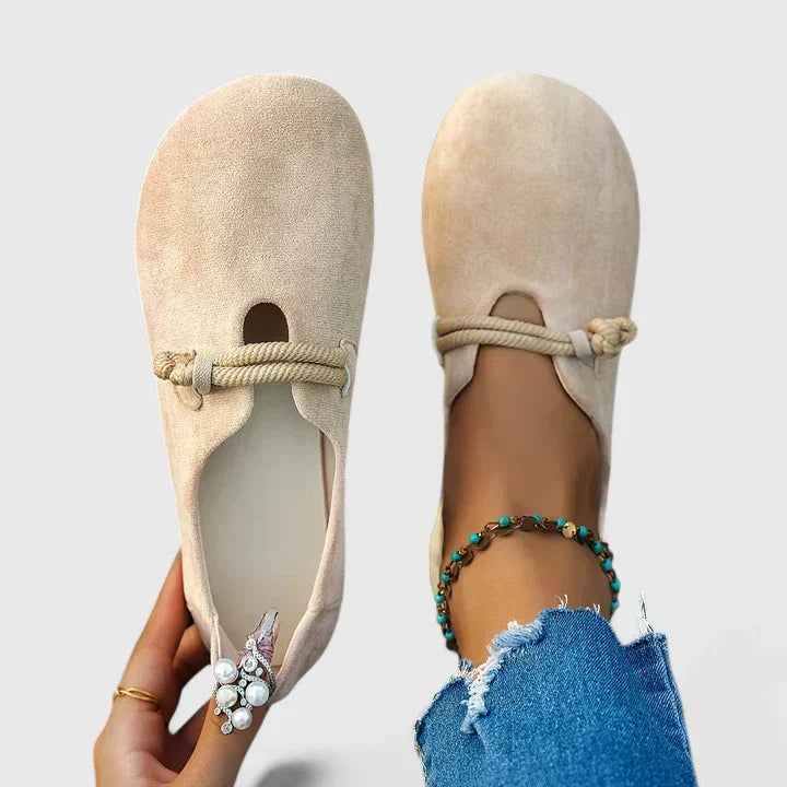 Isie | Wildleder Slip-On Ballerinas